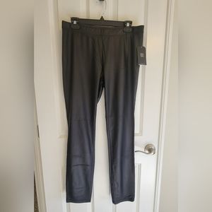 Clara Sun Woo Liquid leather leggings